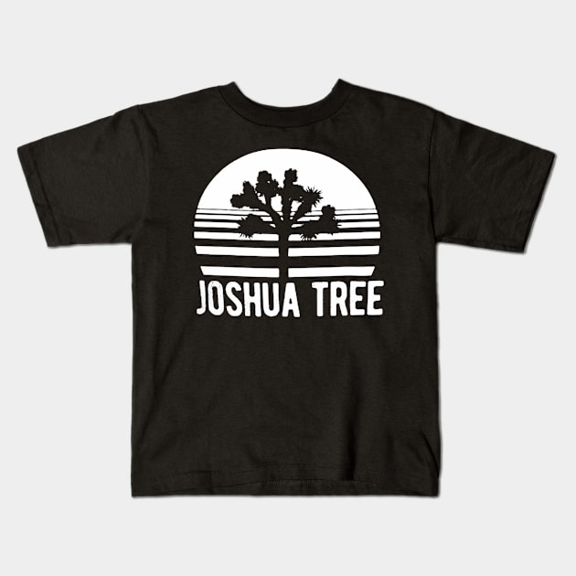 Joshua Tree National Park Kids T-Shirt by fadetsunset